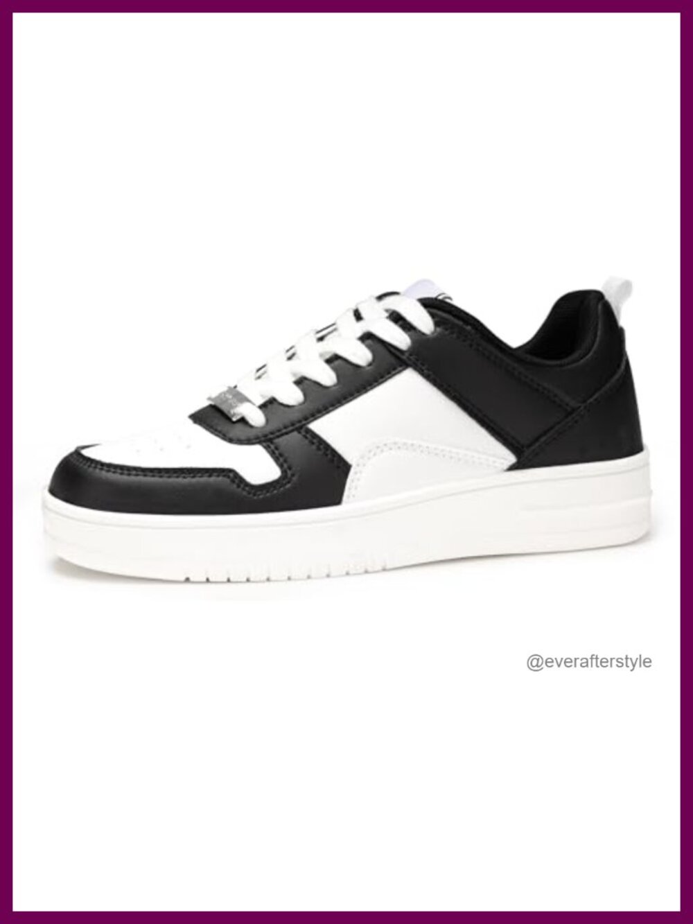 Faux Leather Rhinestone Low Top Sneakers Memory Foam Casual Walking Shoes